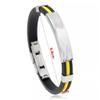 Waterproof Stainless Steel Detox Wristband-White view 2