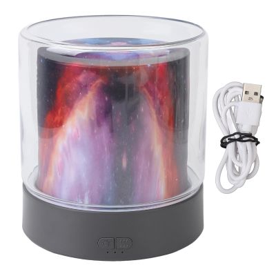 300ml Aromatherapy Humidifier Flame Aromatherapy Ultrasonic Diffuser Star Aromatherapy Night Light for Bedroom Office