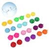 evhooe Cute Portable Adorable Animal Shaped Lens Case Lens Case 16X9X8 Portable Adorable Animal Shaped Lens Case Case for view 2