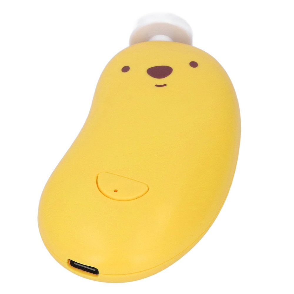 Baby Nail Grinder Electric, Low Noise Baby Nail File Rechargeable Nail Trimmer with Multiple Speed Settings for Newborn Infant Toddler or Adult (Yellow)
