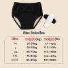 3 Pack Incontinence Underwear for Women Men,Adult Cloth Diapers Washable Leak Proof Underwear Reusable Home Care Incontinence Leakage Protective Panties Shields(A02,X-Large) view 2