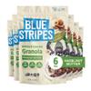 Blue Stripes Hazelnut Butter Granola - Whole Cacao Gluten Free Granola for Cereal, Yogurt, Snacking | 4g Protein Per Serving | No Refined Sugar, Vegan, Non GMO - 7 oz Bag (6 Pack) view 1