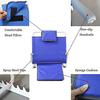 5JJJLOOOPP Pillow Adjustable Bed Backrest Adjustable 7 Gear Sit-up Bed with Armrest Lumbar Support Folding Backrest Bed for Bedridden Paralyzed Patients Comfortable and Durable view 3