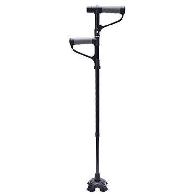 5JJJLOOOPP Walking Stick Crutches Lightweight Life Crutches Balance Mobility Aid Driving Aluminum Crutches Adjustable Portable Hand Light Weight LED Handle for Adults and Kids