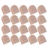 10 Pairs High Heel Tips Replacement Shoes Heel Dowel Shoe Repair Accessories, High Heel Tips Replacement Kit, Heel Cap Cover Shoe Replacement High Heel Caps Protectors Heels Tips view 1