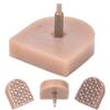 10 Pairs High Heel Tips Replacement Shoes Heel Dowel Shoe Repair Accessories, High Heel Tips Replacement Kit, Heel Cap Cover Shoe Replacement High Heel Caps Protectors Heels Tips view 4