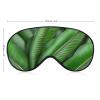 Soft Comfortable Eye Mask Banana Leaf Green Printed Night Sleeping Eye Masks Eye Patches Eye Cover Light Blocking Blindfold for Office Nap Travel view 2