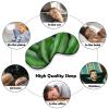 Soft Comfortable Eye Mask Banana Leaf Green Printed Night Sleeping Eye Masks Eye Patches Eye Cover Light Blocking Blindfold for Office Nap Travel view 4