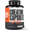 Crazy Muscle Creatine Capsules, 5g of Premium 3X ThreeAtine Pre Workout Bulk Mass Gainer, High Absorption Easy to Take Creatine Monohydrate, Optimum Performance for Men Women, 360 Capsules view 1