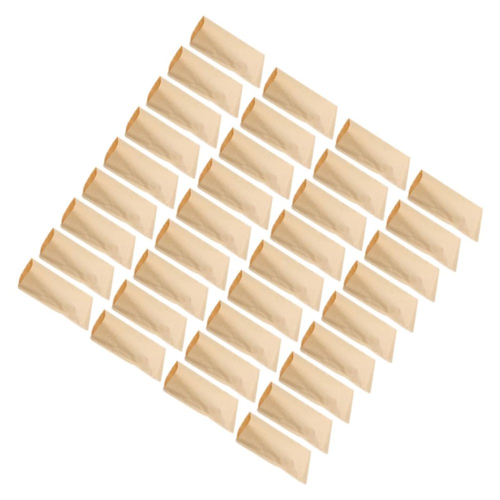 Storage Envelopes 100pcs Wheat Corn Rice Storage Bags Kraft Paper Packaging for Garden