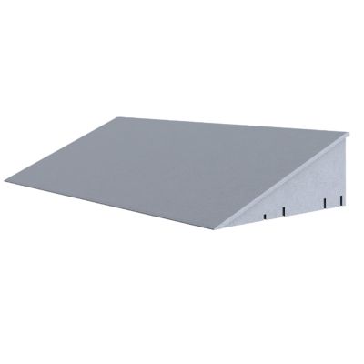 Plastic Threshold Ramps for Doorways, Wheelchair Ramp for Home Steps, 7700 LBS Capacity, for Wheelchair Scooter Stroller(50x18x7cm/20x7x2.8in)