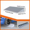 Plastic Threshold Ramps for Doorways, Wheelchair Ramp for Home Steps, 7700 LBS Capacity, for Wheelchair Scooter Stroller(50x18x7cm/20x7x2.8in) view 2