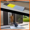 Threshold Ramp, 2 Inch Rise High Portable Plastic Wheelchair Ramp for Bathroom Doorways Steps Stairs Mobility Scooters for Home(Yellow) view 3
