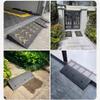 Curb Ramps, Rubber Plastic Wheelchair Ramps, Non-Slip Surfaces, Portable Threshold Ramps for Driveway Lawn Mower Scooter Bike Motorcycle(100x25x4cm/39x10x1.6in) view 3