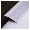 UMJIGF Floor Transition Strip Entry Ramp, Extra Wide 4inch Floor Transition Strip for High Drop Threshold, Commercial Aluminum Non Slip Floor Edge Trim for Wood,Silver-145cm/57in/4.7ft view 1