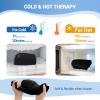 Comfytemp Ankle Foot Ice Pack Wrap for Plantar Fasciitis Relief, Ankles Brace for Sprain, Heel Spur, Swelling, Achilles Tendonitis, Cold Bag for Injuries Reusable, Hot Cold Compress, 1 Pack (Black) view 4