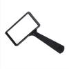 Lightweight Magnifying Glass 100X50Mm Rectangular Handheld Square 10 Back Magnifier for Reading,Watch Repair Tool view 1