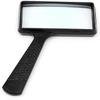 Lightweight Magnifying Glass 100X50Mm Rectangular Handheld Square 10 Back Magnifier for Reading,Watch Repair Tool view 2