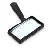 Lightweight Magnifying Glass 100X50Mm Rectangular Handheld Square 10 Back Magnifier for Reading,Watch Repair Tool view 3