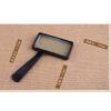 Lightweight Magnifying Glass 100X50Mm Rectangular Handheld Square 10 Back Magnifier for Reading,Watch Repair Tool view 4