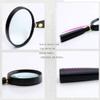 10X Handheld Magnifying Glass 20 Times Old High-Definition High-Power Optical Lens Read Reading 90MM Magnifiers view 4