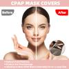 8 PCS Satin CPAP Mask Strap Covers, Comfortable CPAP Strap Covers, Silky CPAP Mask Cushions to Fit Airfit f20 Headgear, Anti Wrinkle CPAP Hair Protector for Reducing Red Marks (Pink) view 4
