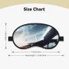 Airplane Sleep Mask for Women Men Eye Mask for Sleeping Light Blocking Sleeping Mask with Elastic Strap Blindfold for Flight Nap Soft Breathable Travel Eye Cover for Side Sleeper view 4
