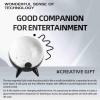 Ferrofluid Sound Visualizer, Speaker Dancing Ferrofluid Music Mate, Audio Response System Picking Up and AUX Modes Interact with Music Rhythm Lamp for Desktop Decoration view 4