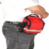 First Aid Bags Empty, First Aid Fanny Pack Bag, Lifeguard Hip Pack, Portable First Responder Trauma Bag with Reflective Strip for Cycling Hiking Camping Daycare(A01) view 4