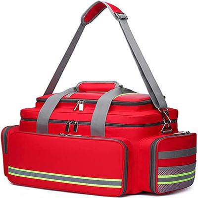 CAIMIAO Portable First Aid Kit, Professional Medical Supplies Bag,Nurse Bag,for Car, Camping, Travel, Hiking, Sport, Home First Aid Essential Box Waterproof(A)