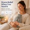 OliviaLiving Hot Water Bottle with Knitted Cover, 2L Hot Water Bag for Pain Relief, Menstrual Cramps, Hot and Cold Compress, Hand & Feet Warmer, Bed Warmer, Hot Bottle Water Bag view 4