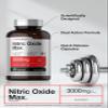 Horbach Nitric Oxide Supplement | 3000mg | 120 Capsules | Pre Workout with L Arginine and L Citrulline for Men and Women | Non-GMO, Gluten Free Formula view 4