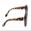 Calabria Sophia Bifocal Sunglasses +2.00 Brown Crystal Tortoise Havana/Amber Womens Bi-Focal Sunnies Readers w/Soft Case view 3