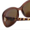 Calabria Sophia Bifocal Sunglasses +2.00 Brown Crystal Tortoise Havana/Amber Womens Bi-Focal Sunnies Readers w/Soft Case view 4