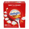 Coffee Creamer Singles, Sweet & Creamy, Shelf Stable Flavored Creamer, 24 Ct - Pack of 3 view 1