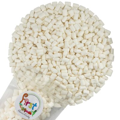 Marshmallows for Camping and Baking, White Vanilla Flavor, Large and Mini Size (16 Ounce, Mini)