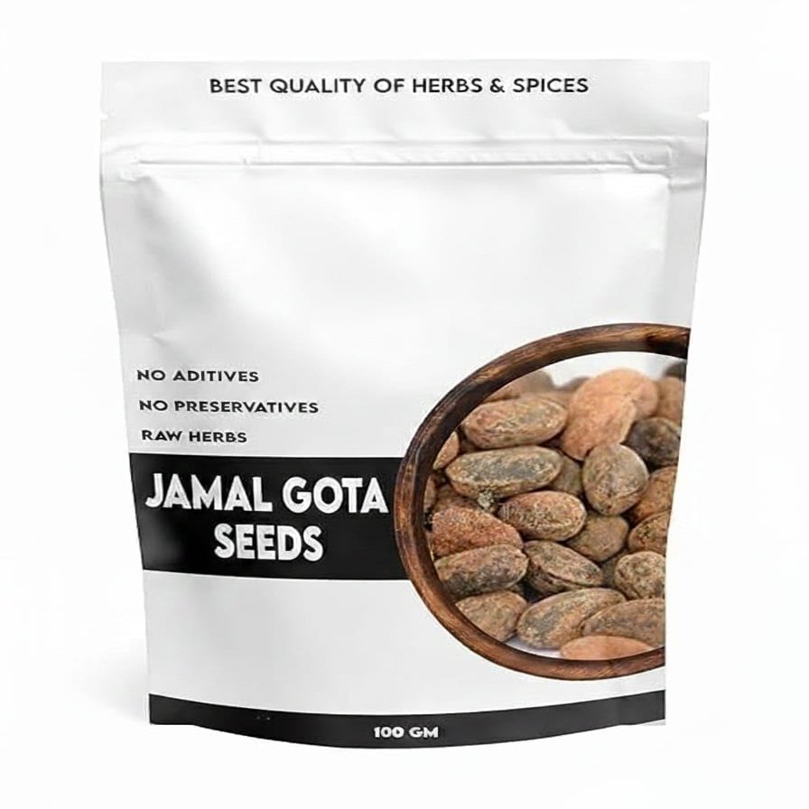 100% Organic jamalgota beej - 100g - Jamalghota Beej - Jamal ghota Seeds - Croton Seeds - Croton Tiglium
