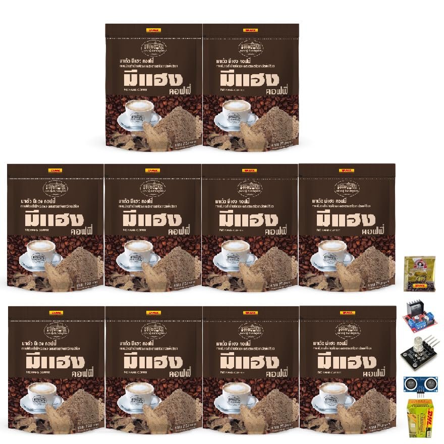 30 Sachets/Pack(600g) Me Hang Coffee ByChapha Delicious Intense Roasted Coffee Fruit Snack Set 10 By Beautygoodshop [Get Free For You Beauty Gifts]
