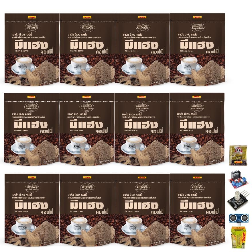 30 Sachets/Pack(600g) Me Hang Coffee ByChapha Delicious Intense Roasted Coffee Fruit Snack Set 12 By Beautygoodshop [Get Free For You Beauty Gifts]