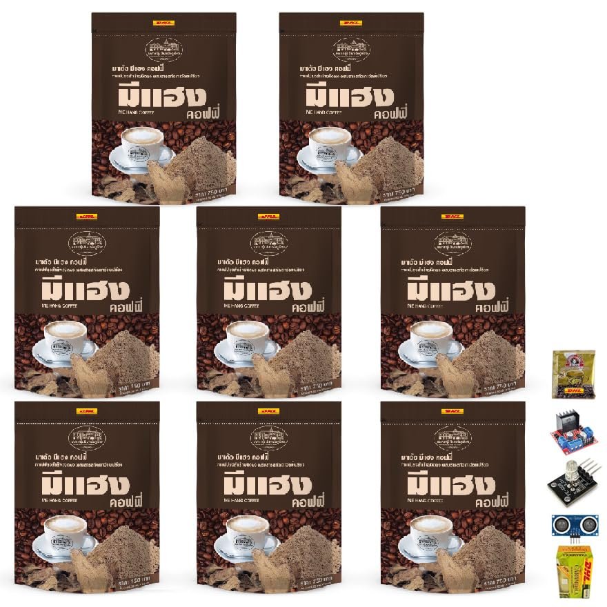 30 Sachets/Pack(600g) Delicious Intense Roasted Coffee Fruit Snack Me Hang Coffee ByChapha Set 8 By Beautygoodshop [Get Free For You Beauty Gifts]