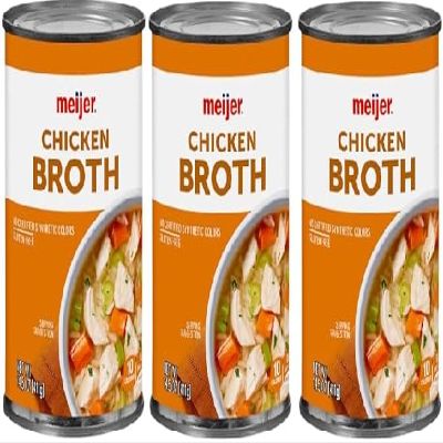 Chicken Broth (Pack Of 3 Cans) 14 oz. Each