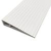 0.6" Rise Threshold Ramps for Doorways, Wheelchair Ramp for Home Steps, Ramp Anti-Slip for Wheelchair, Scooter, Floor, Tile, Cuttable(White) view 1