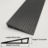 0.6" Rise Threshold Ramps for Doorways, Wheelchair Ramp for Home Steps, Ramp Anti-Slip for Wheelchair, Scooter, Floor, Tile, Cuttable(Black) view 2