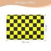 Buffalo Plaid Check Black Yellow Extra Large Resuable Changing Pad Covers Water Resistant Underpads Wetting Cover Portable Diaper Pads for Infant Toddler , 52" L x 34" W bolsas para view 2