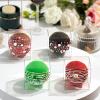 JCXGRVC 50 Pack 3" x3x3 Inch Clear Chocolate Bomb Boxes Small Gift Boxes Cupcake Boxes Candies Box Birthday Wedding Party Favor Box view 3