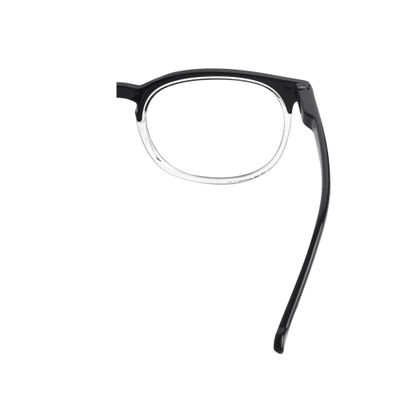 Eyekepper (Must Buy Both Eye) Black/Clear-Right Eye +1.00 Reading Glasses Different Strength Each Eye Retro Readers
