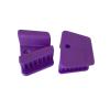 10Pcs Dental Tongue Piercing Silicone Mouth Props Bite Blocks Medium Child 10Pcs/Pack Purple Color Autoclaved view 4
