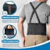 LRSSMA Adjustable Back Brace Weight Lifting Training Lower Back Waist Support Belt Working Fitness Exercise Lumbar Support Straps(X-Large) view 4