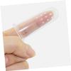 Healvian 2pcs Finger Toothbrush Boy Girl Oral for Gentle Gum Care Teething Transparent Color for Boy Girl view 3