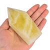 VIZYTOU Lemon Quartz Stone Tower Obelisk Large Healing Crystal Rock Point Wand Reiki Healing Meditation Stone 0.6-1.1 LBS view 1